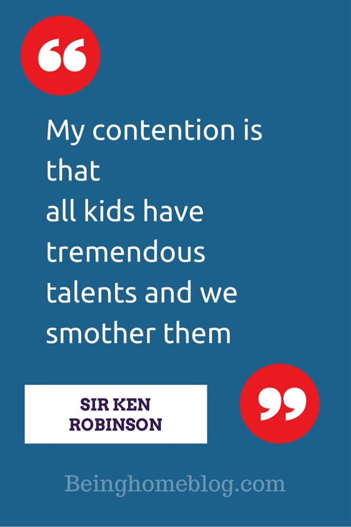 Sir Ken Robinson quote Ted Talk